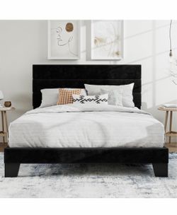 Bed Frame Queen Size - Black