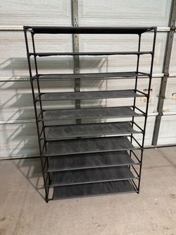 10 shelve shoe rack
