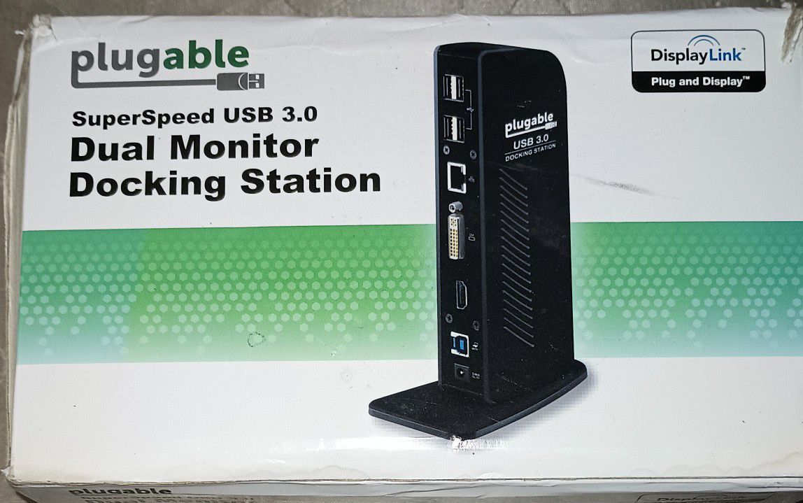 Plugable Dual Monitor Docking Station (SuperSpeed USB 3.0)