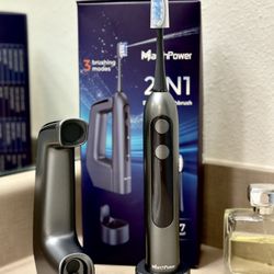 New Toothbrush And Water Flosser