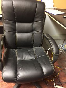 Leather chair