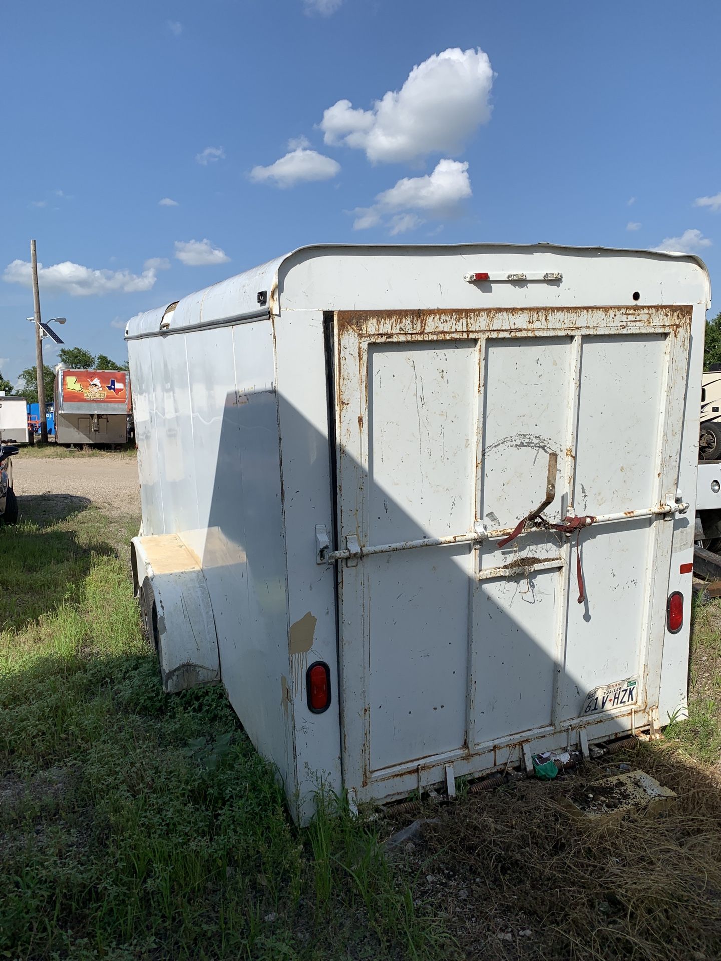 16ft enclosed trailer