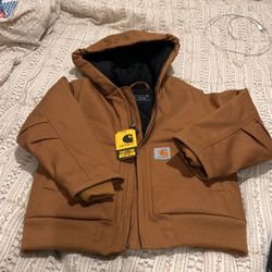 Carhartt Jacket For Boys Brand New With Tags Attached Hoodie 