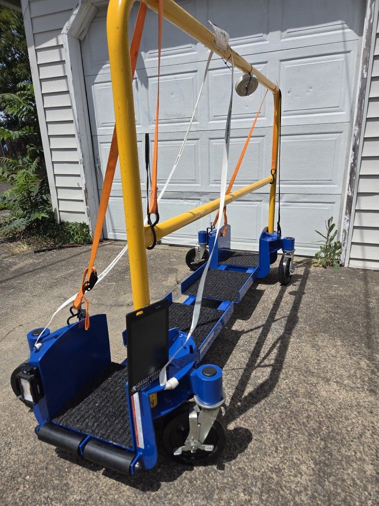 The DWC-EL-72 is a Vestil Low Platform Panel/Sheet Cart. It is an all-purpose cart made of steel, specifically designed for moving panel and sheet goo