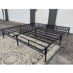 New King  Size Platform Bed Frame 