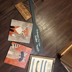 Lake House/ Cabin Decor