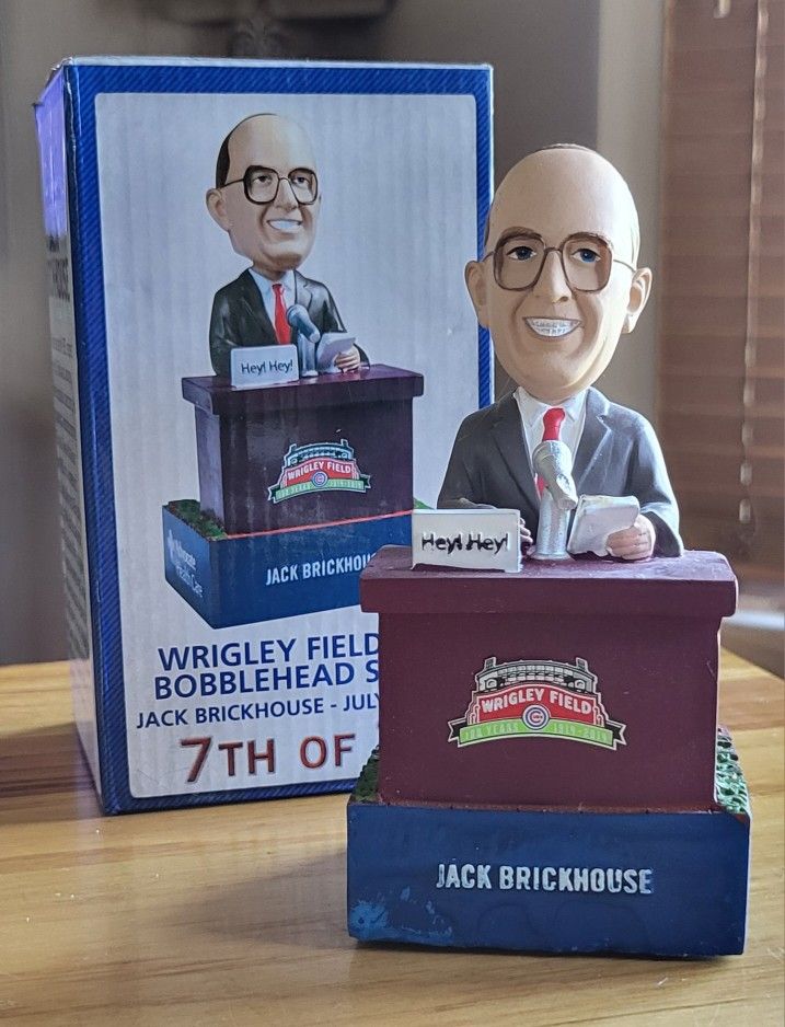 JACK BRICKHOUSE CUBS BOBBLEHEAD!