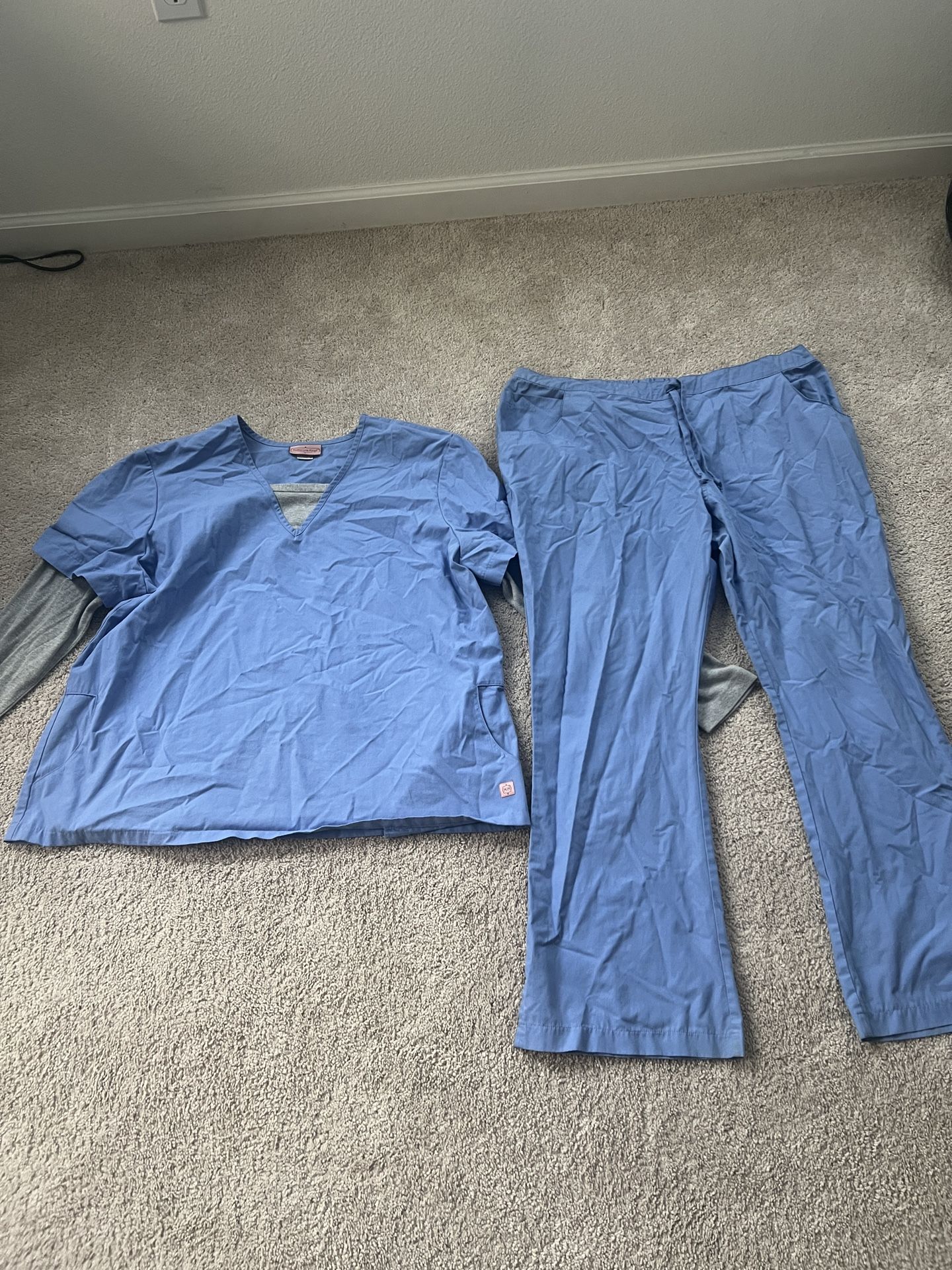 Blue Scrub set