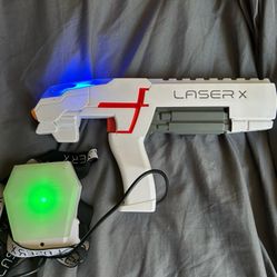 (2)Lazer X Rev. Blasters W Chest Targets Tested !Clean 2-Players ! Make Offer $