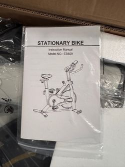 Stationary Exercise Bike — Indoor Cycling — New in Box