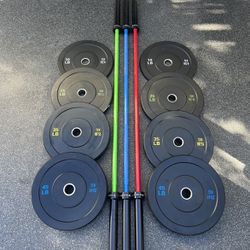 Olympic Weight Set And Barbell