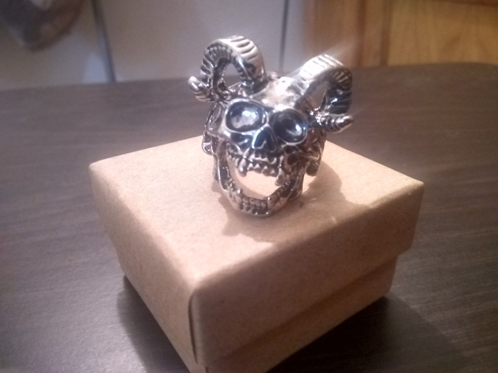 New skull ring $3
