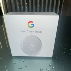 Google Nest Smart Thermostat, Snow - GA01334-US (OPEN BOX - NEVER USED)
