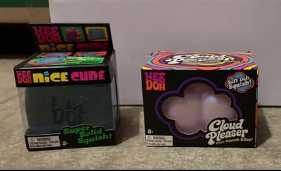 Needoh Nice Cube Blue & Cloud Pleaser 100% Authentic