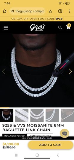 2 Diamond Chains…..Diamond Tester Approved 