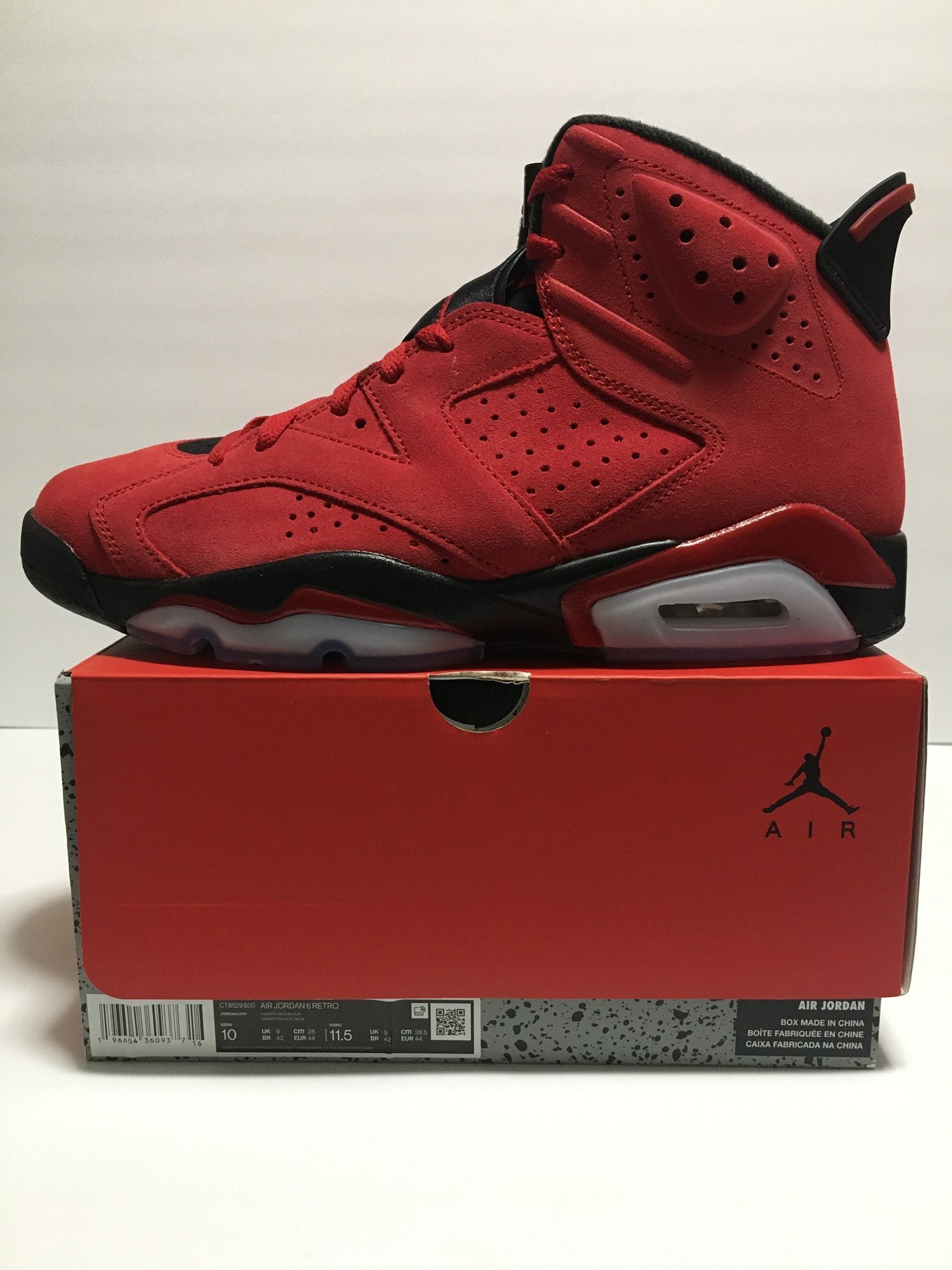 Jordan 6 Retro Toro Bravo 