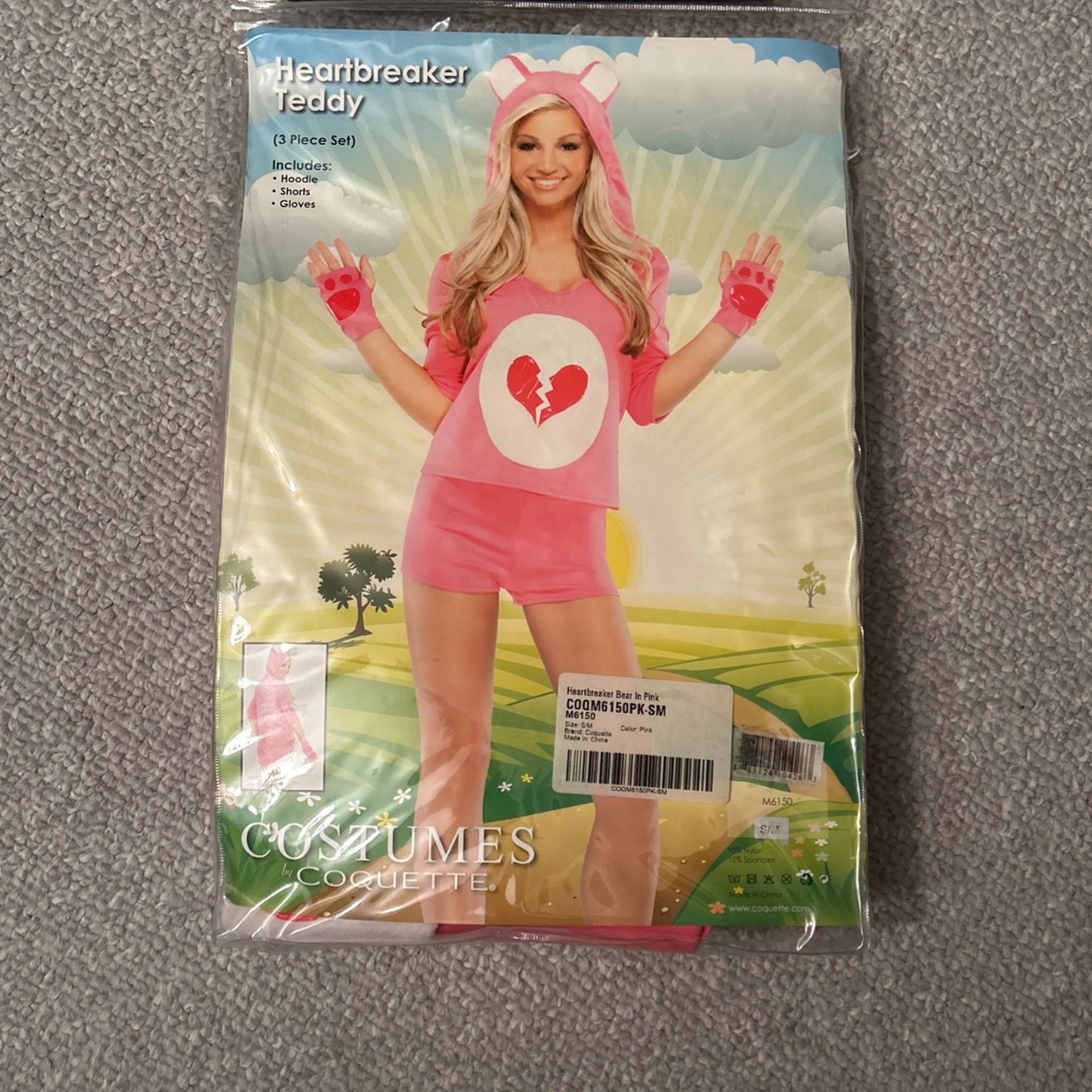 Brand New Heartbreaker Teddy Halloween Costume Size Small