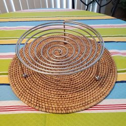 Cool Trivet In Excellent Condition- Bowl And Mat Not Included 