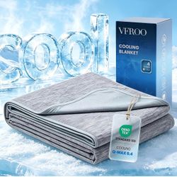 VFROO Cooling Blanket King Size 108" x 90" – New
