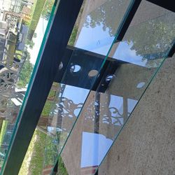Glass TV Stand