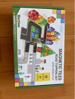 56 pieces Soyee Magnetic Tiles Build blocks