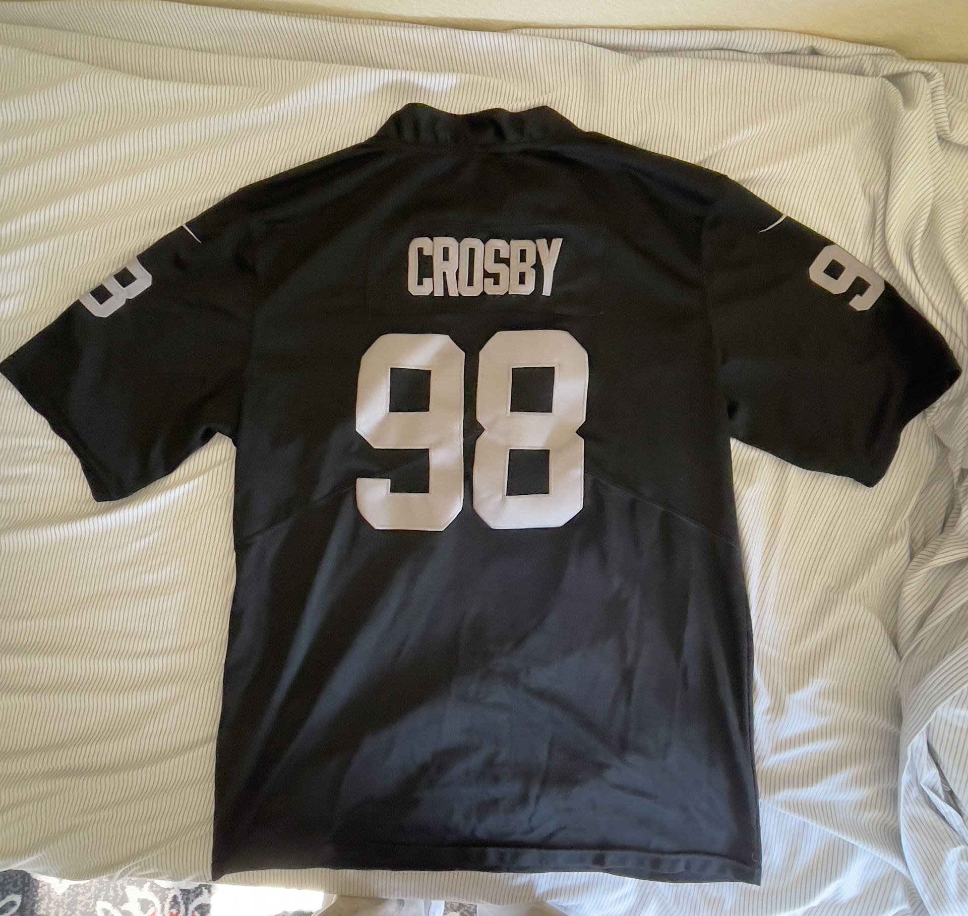 Oakland Raiders #98 Crosby Jersey (Large)