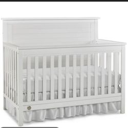 Fisher-Price White Convertible Crib