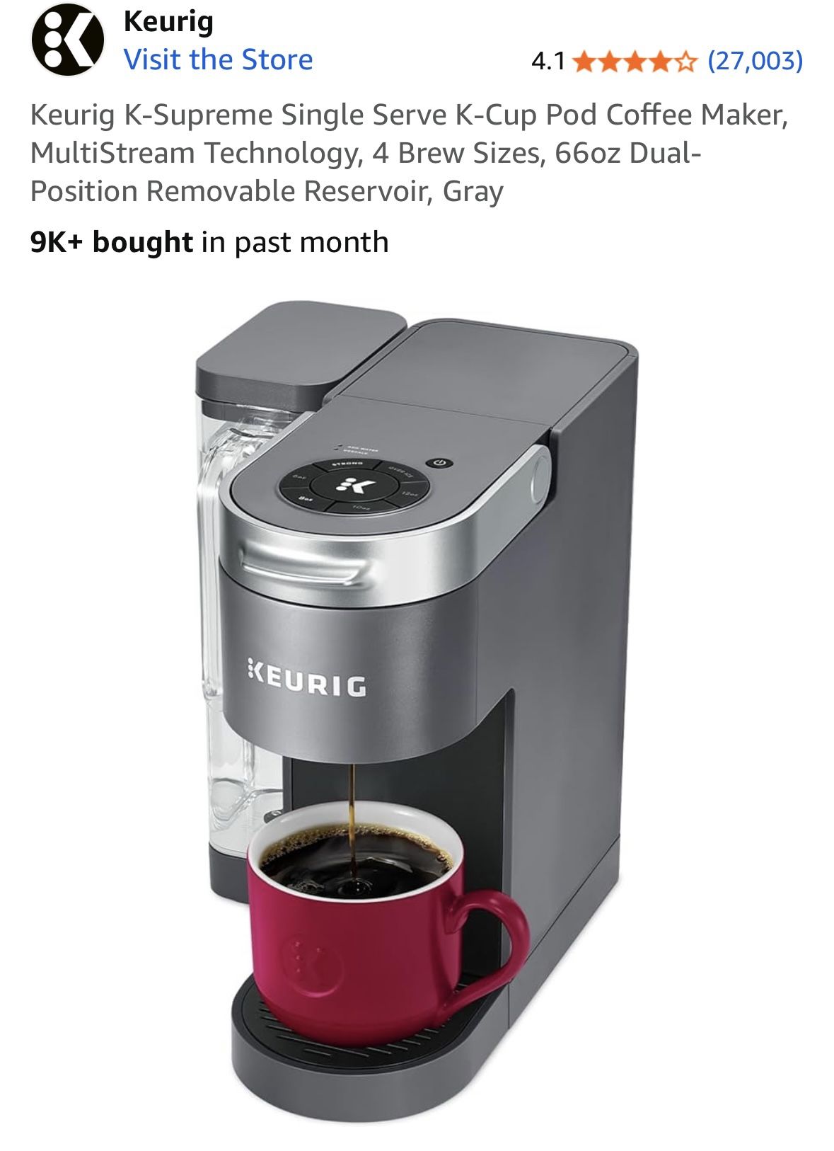 Keurig Coffee Maker