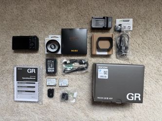Ricoh GR III HDF Digital Camera - Excellent Condition + Extras.
