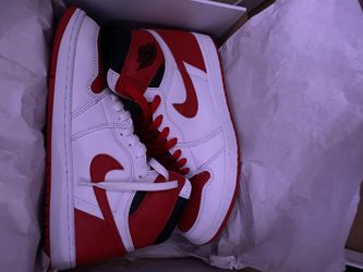 Air Jordan Retro High OG GS White University Red-Black
