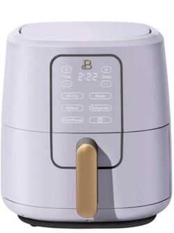 6 Quart Digital Air Fryer, Large Touch Screen Air Fryer with Programmable Time & Temperature Control, 4-in-1 Roast Reheat Dehydrate, Nonstick Design (
