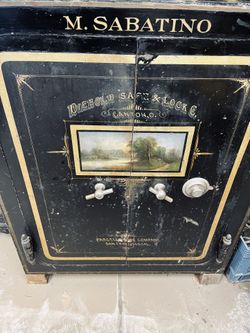 Antique Diebold Jewelers Safe