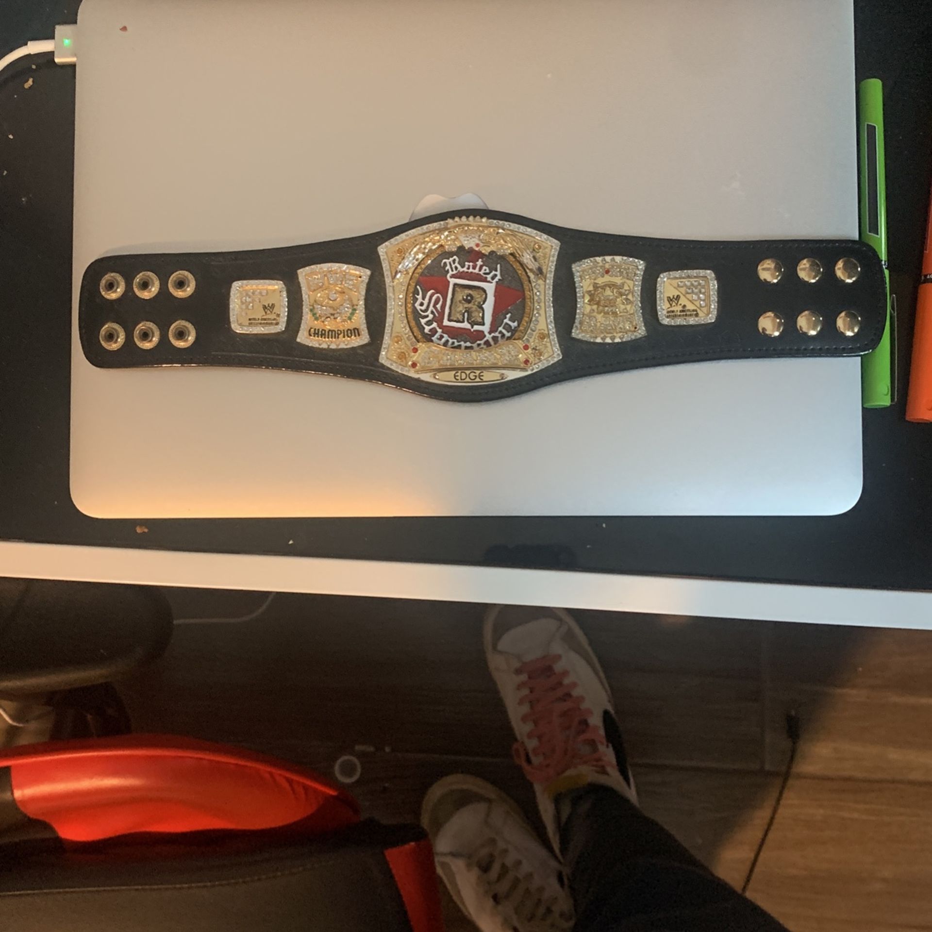 WWE Edge WWE Championship Mini Belt