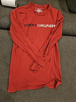 Red Tommy Hilfigure Shirt 