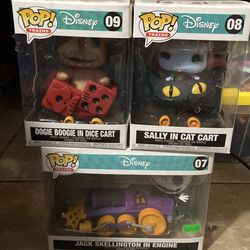 Nightmare before Christmas funko train