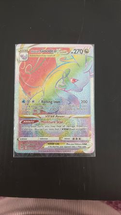Rainbow Goodra Vstar Pokemon Card 