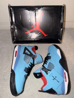 Air Jordan 4 Retro Travis Scott Cactus Jack Mens Size 10.5 Brand New