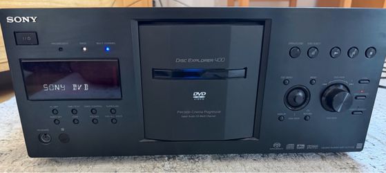 SONY DVP-CX777ES 400 Disc DVD, CD,SACD MEGA PLAYER CHANGER+RM-DX700 Remote