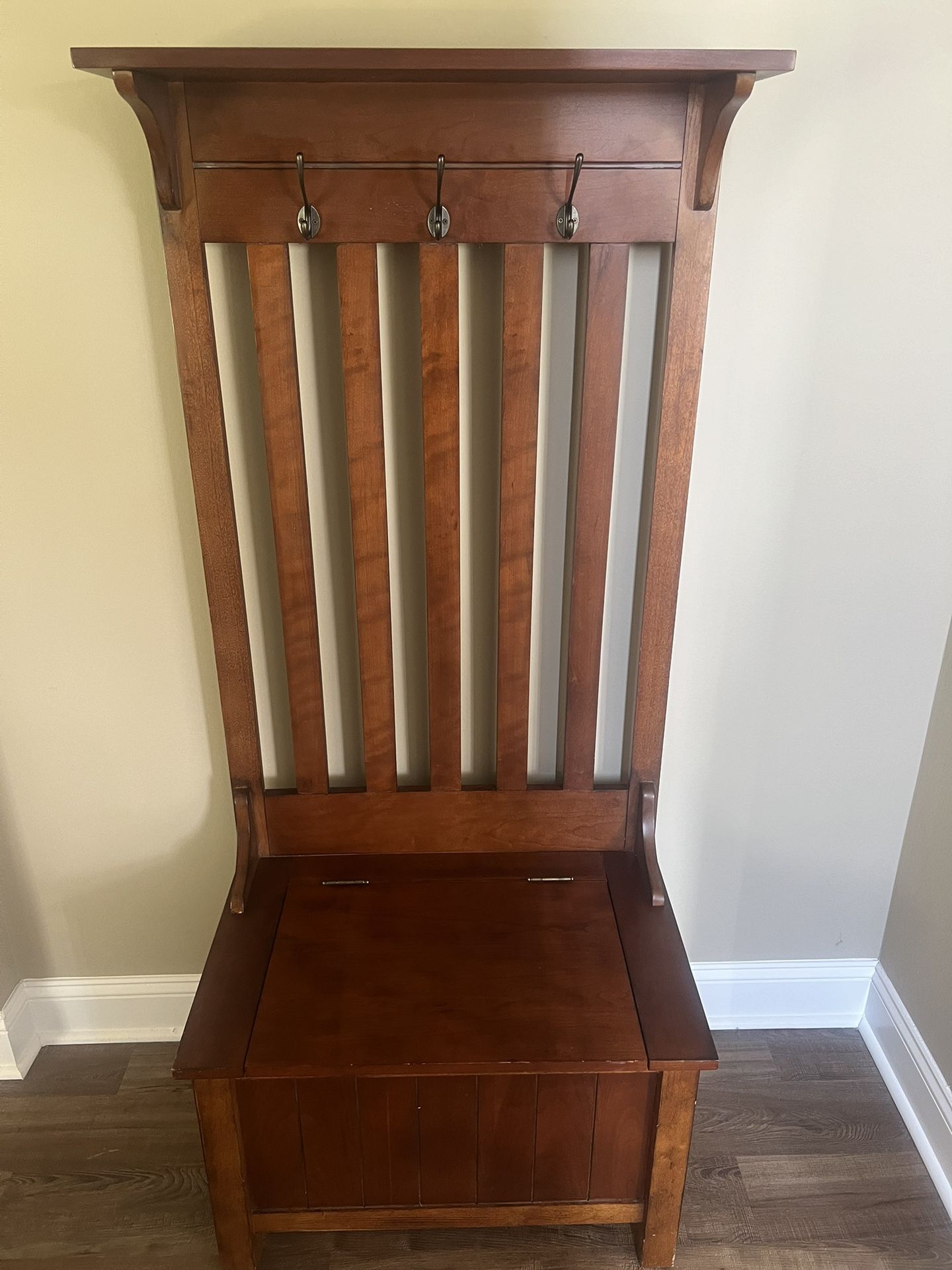 Classic Wooden Coat Rack