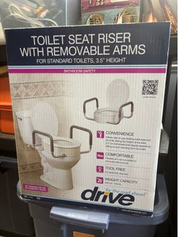 Drive raised toilet seat