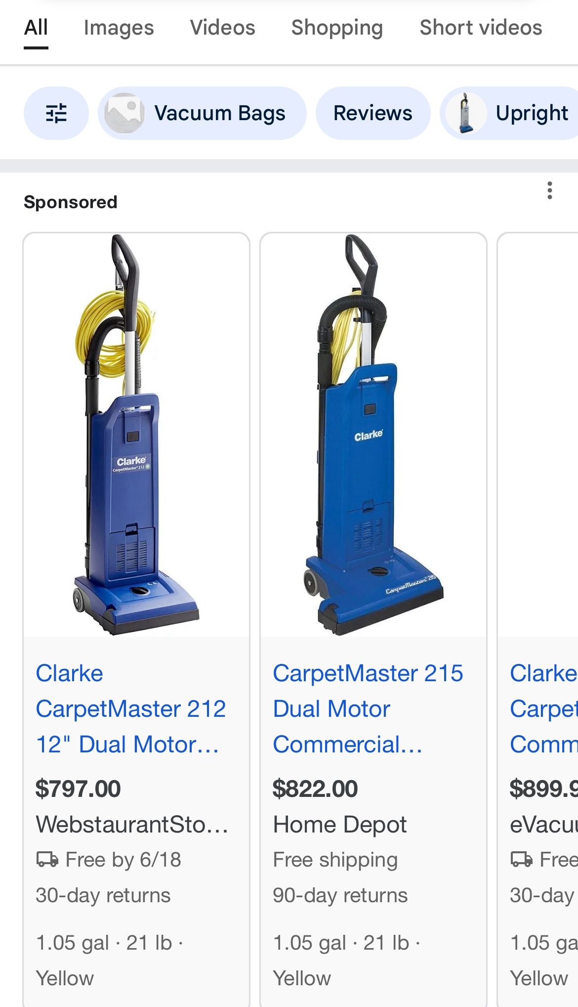Commercial Vacuum