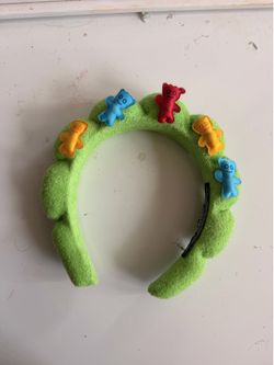 Green Plush Headband