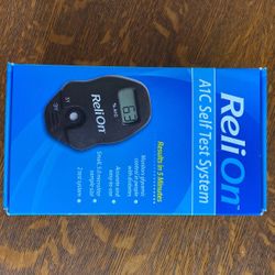 ReliOn A1C Self Test System Brand New Unopened 