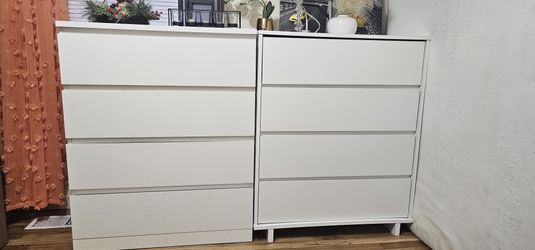 2 4-drawer Dresser