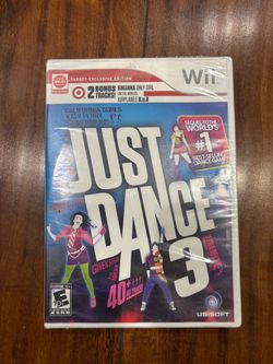 Just Dance 3 (Nintendo Wii)  Target Exclusive Edition New