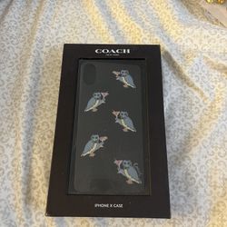 Coach iPhone X Case -NEW