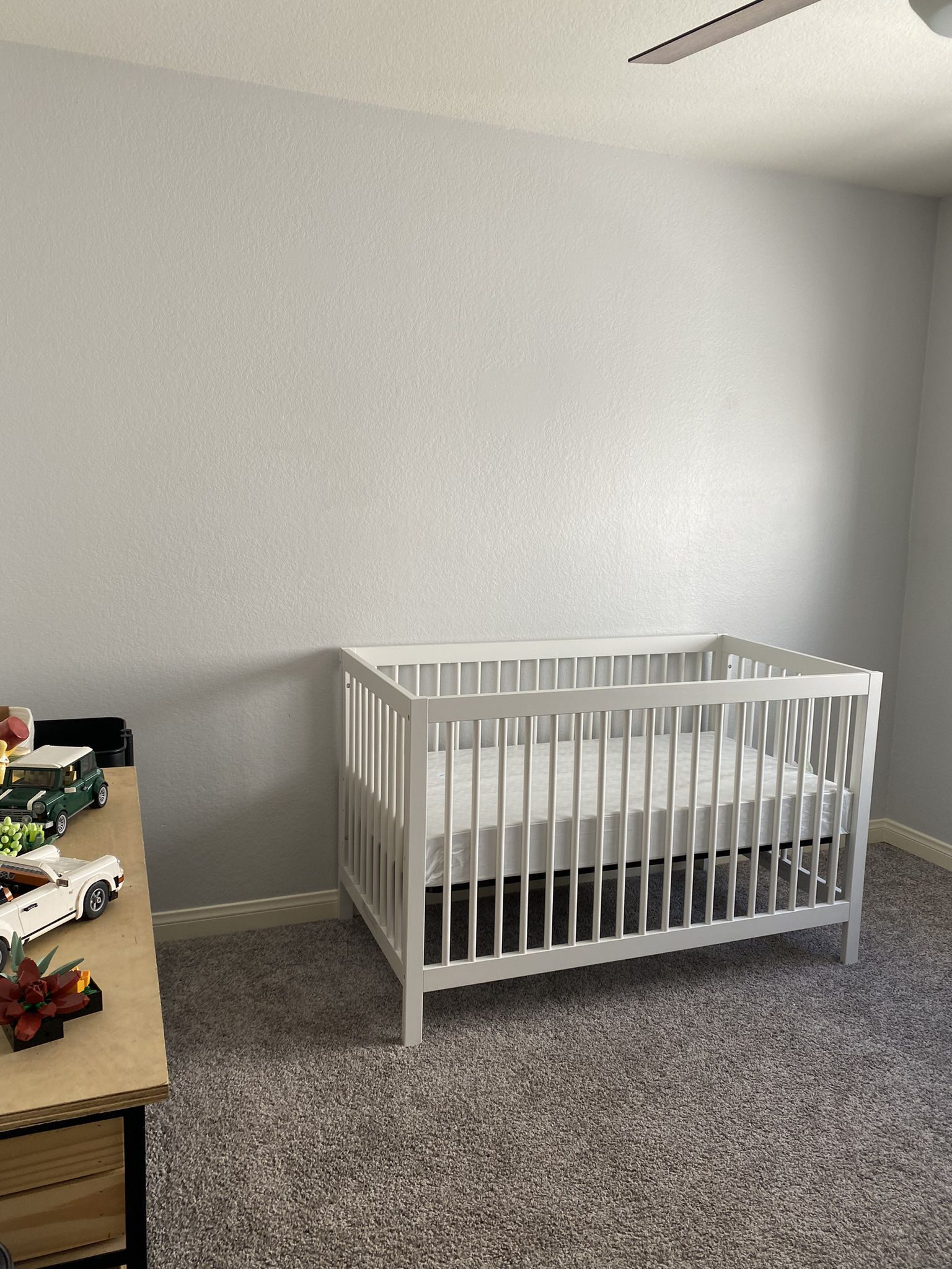 Baby Crib - White
