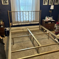 Gold Queen Bed Frame