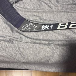 Signed Arizona Coyotes Stick Don’t Remember Everybody It Was Signed By But I Remember Klayton Keller Shane Doan And The Mascot