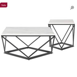 Marble Coffee and End Table
